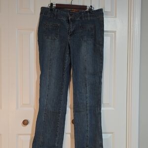 Ping Dark Blue Straight Leg Jeans